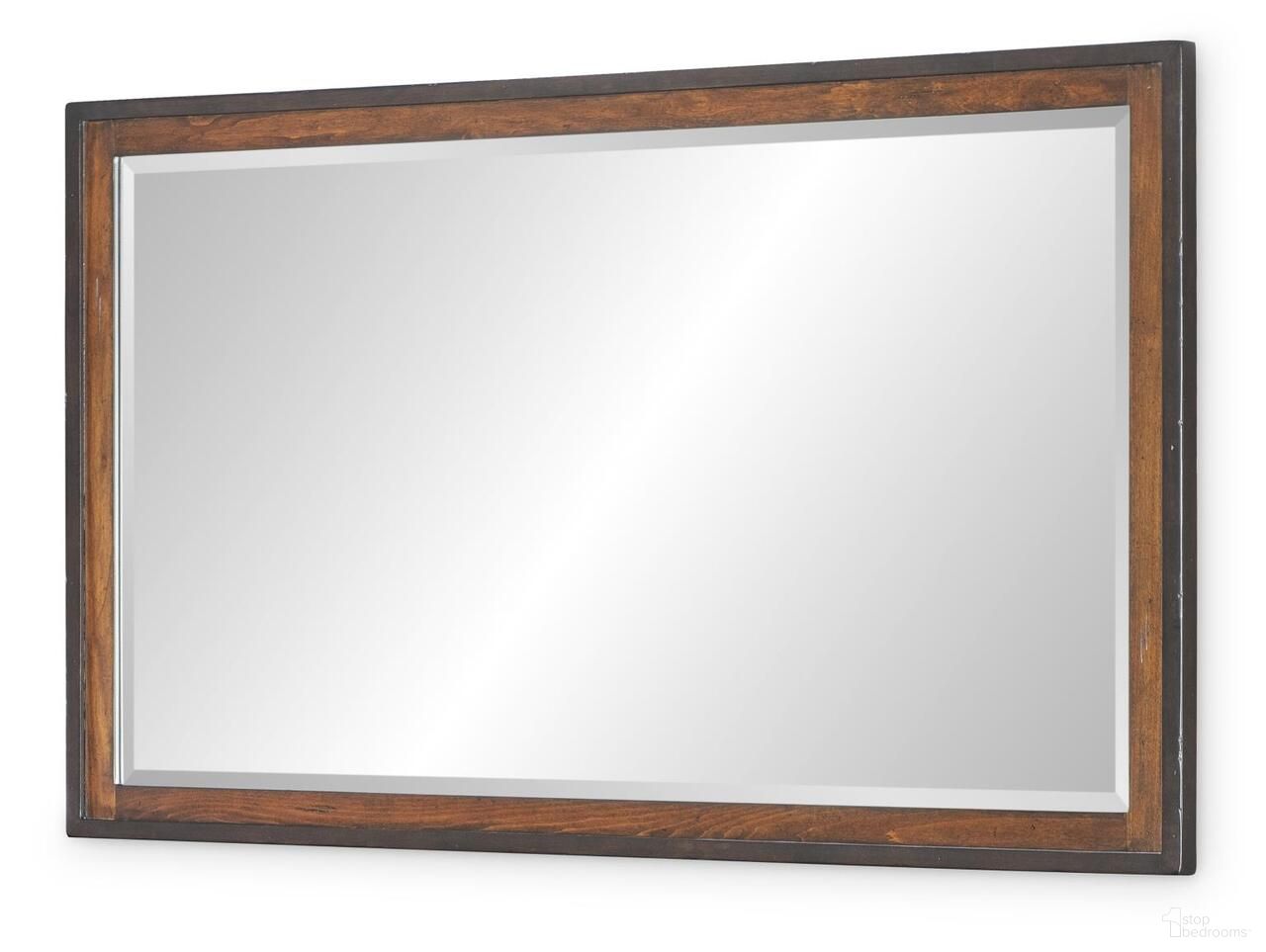 The appearance of Fenmore Mirror In Mocha and Distressed Cherry designed by Legacy Classic in the traditional interior design. This mocha and distressed cherry piece of furniture was selected by 1StopBedrooms from Fenmore Collection to add a touch of cosiness and style into your home. Sku: 4130-0100. Material: Poplar Solid.