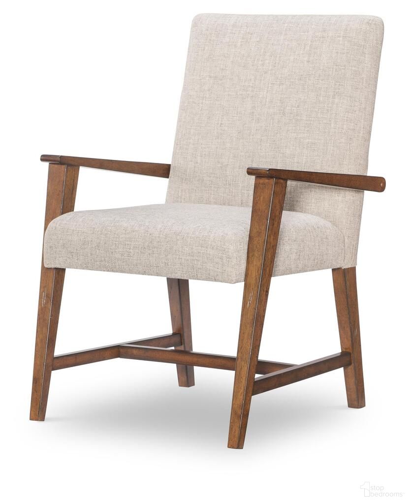 The appearance of Fenmore Uph Arm Chair Set of 2 In Mocha and Distressed Cherry designed by Legacy Classic in the traditional interior design. This mocha and distressed cherry piece of furniture was selected by 1StopBedrooms from Fenmore Collection to add a touch of cosiness and style into your home. Sku: 4130-141. Chair Type: Arm Chair. Material: Poplar Solid.