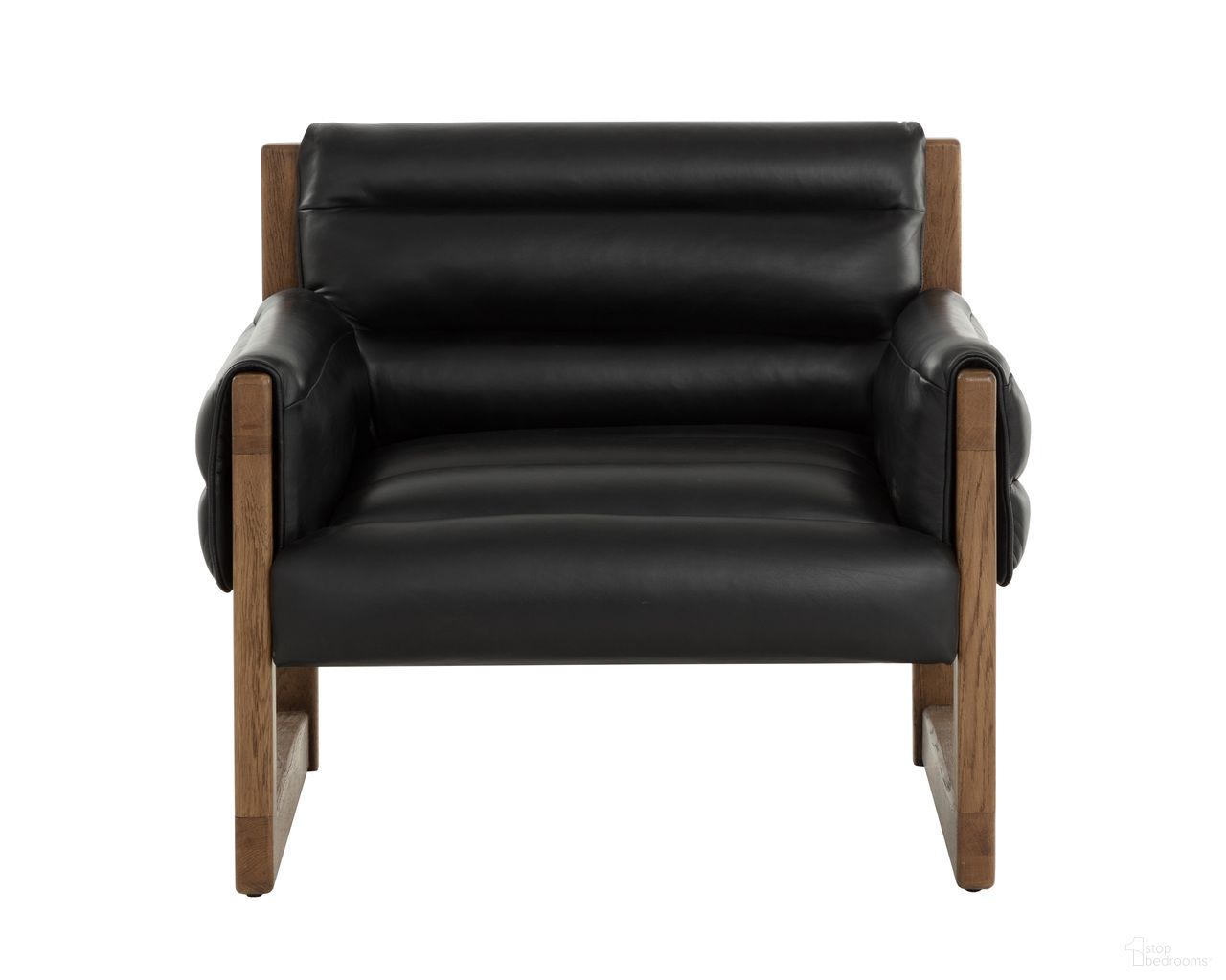 Ferguson Lounge Chair In Vintage Black Night