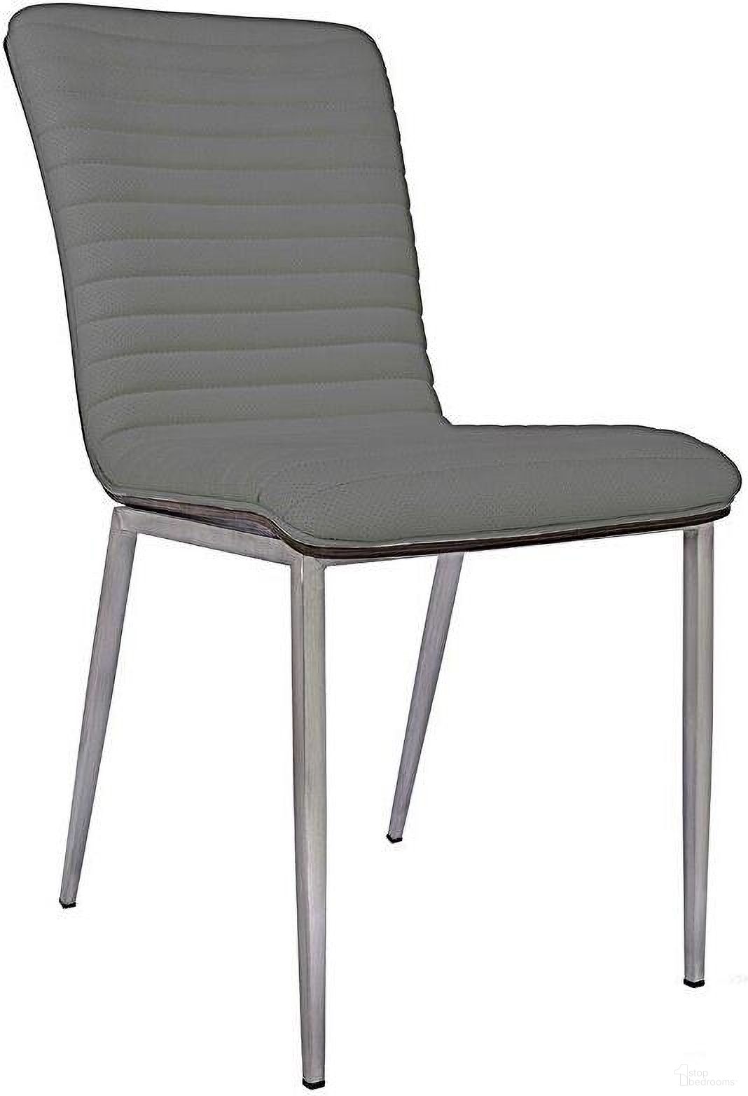 The appearance of Fernanada Dining Chair Set Of 2 In Grey designed by Bellini Modern Living in the modern / contemporary interior design. This grey piece of furniture was selected by 1StopBedrooms from Fernanada Collection to add a touch of cosiness and style into your home. Sku: Fernanda GRY. Material: Stainless Steel. Chair Type: Side Chair.