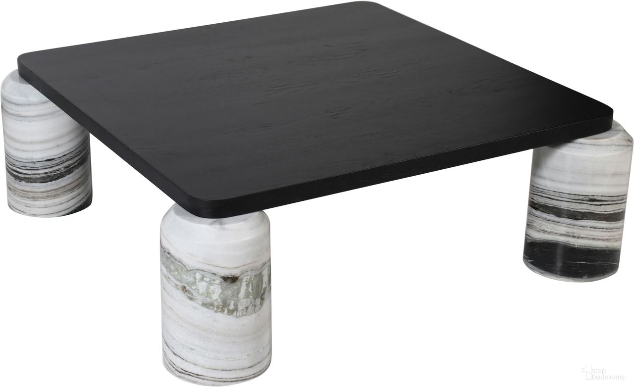 The appearance of Ferrara Coffee Table In Panda designed by Meridian in the modern / contemporary interior design. This panda piece of furniture was selected by 1StopBedrooms from Ferrara Collection to add a touch of cosiness and style into your home. Sku: 99009Panda-CT Box 1/3 (Top);99009Panda-CT Box 2/3 (Base1);99009Panda-CT Box 3/3 (Base2). Material: Marble.