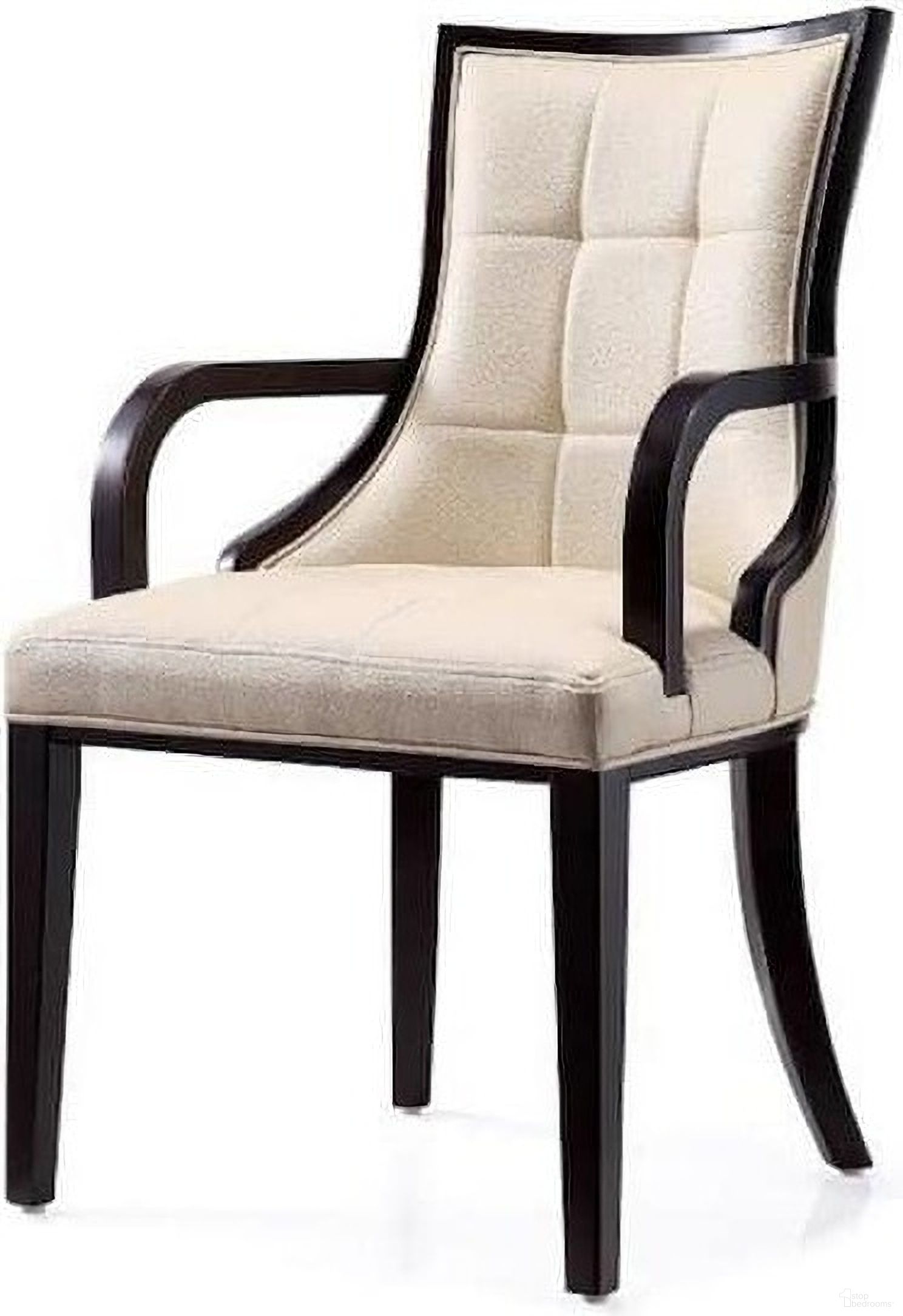 The appearance of Fifth Avenue Faux Leather Dining Armchair Cream and Walnut designed by Manhattan Comfort in the traditional interior design. This cream piece of furniture was selected by 1StopBedrooms from Fifth Avenue Collection to add a touch of cosiness and style into your home. Sku: DC008AR-CR. Material: Wood. Chair Type: Arm Chair.