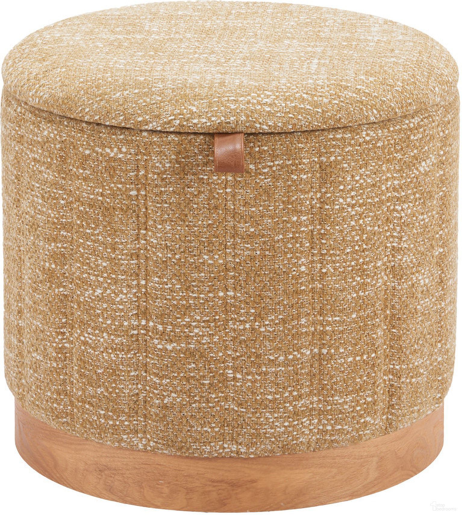 The appearance of Fije Storage Ottoman In Oat Yellow designed by Zuo Modern in the modern / contemporary interior design. This oat yellow piece of furniture was selected by 1StopBedrooms from Fije Collection to add a touch of cosiness and style into your home. Sku: 110770. Material: Polyester.