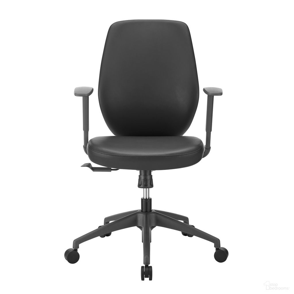 Filip Low Back Office Chair In Black