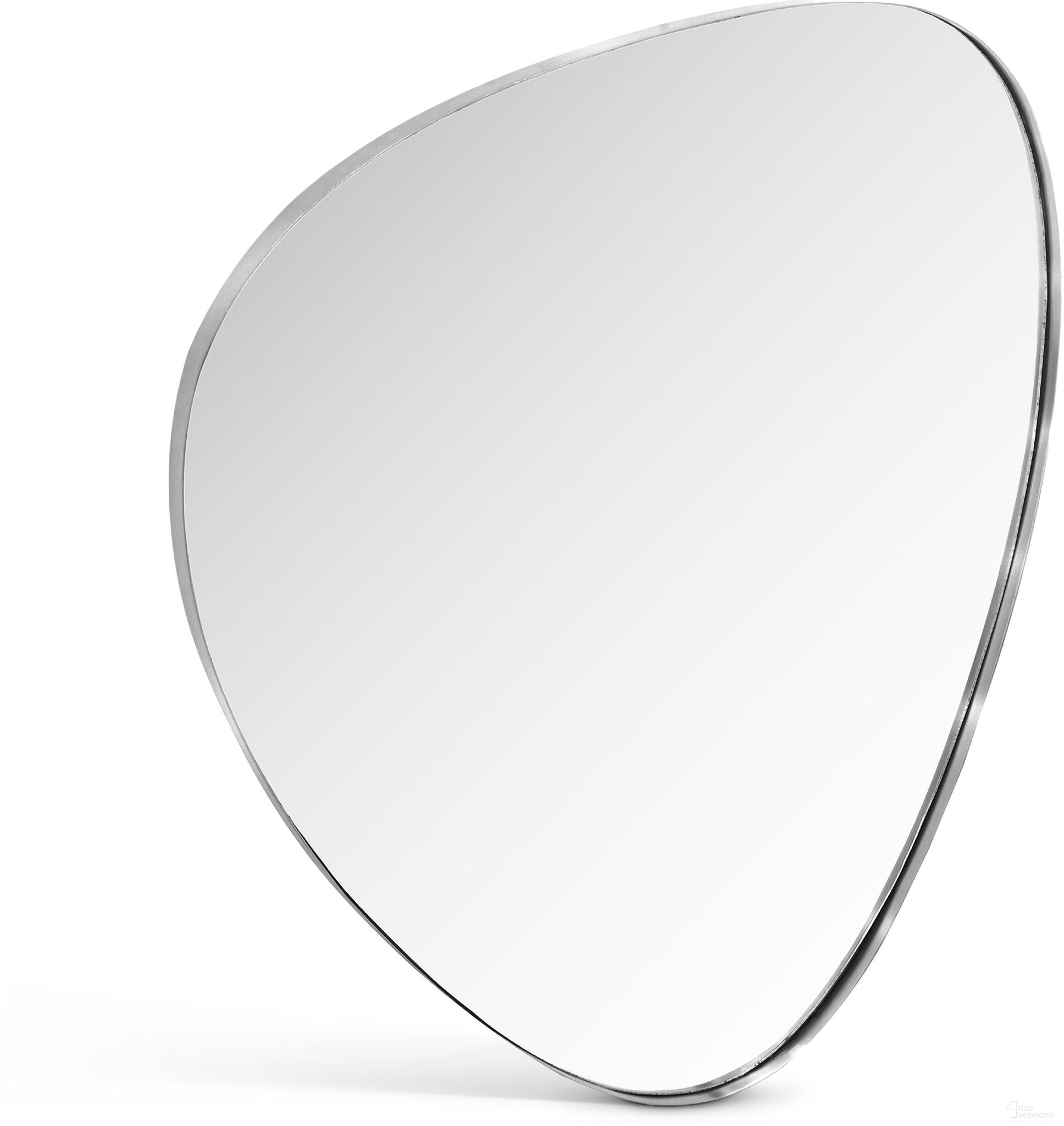The appearance of Finch Mirror In Silver designed by Meridian in the modern / contemporary interior design. This silver piece of furniture  was selected by 1StopBedrooms from Finch Collection to add a touch of cosiness and style into your home. Sku: 419Silver-30M. Material: Glass.