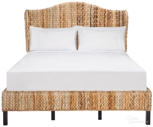 The appearance of Finola Rattan Full Bed in Espresso BED8002A-F designed by Safavieh in the modern / contemporary interior design. This espresso piece of furniture was selected by 1StopBedrooms from Finola Collection to add a touch of cosiness and style into your home. Sku: BED8002A-F. Bed Type: Panel Bed. Material: Wood. Bed Size: Full.
