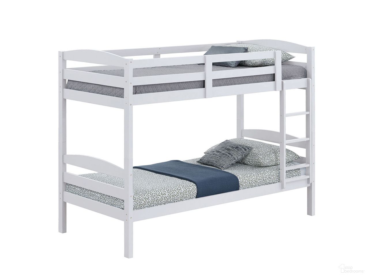 Finsbury Twin Over Twin Bunk In White