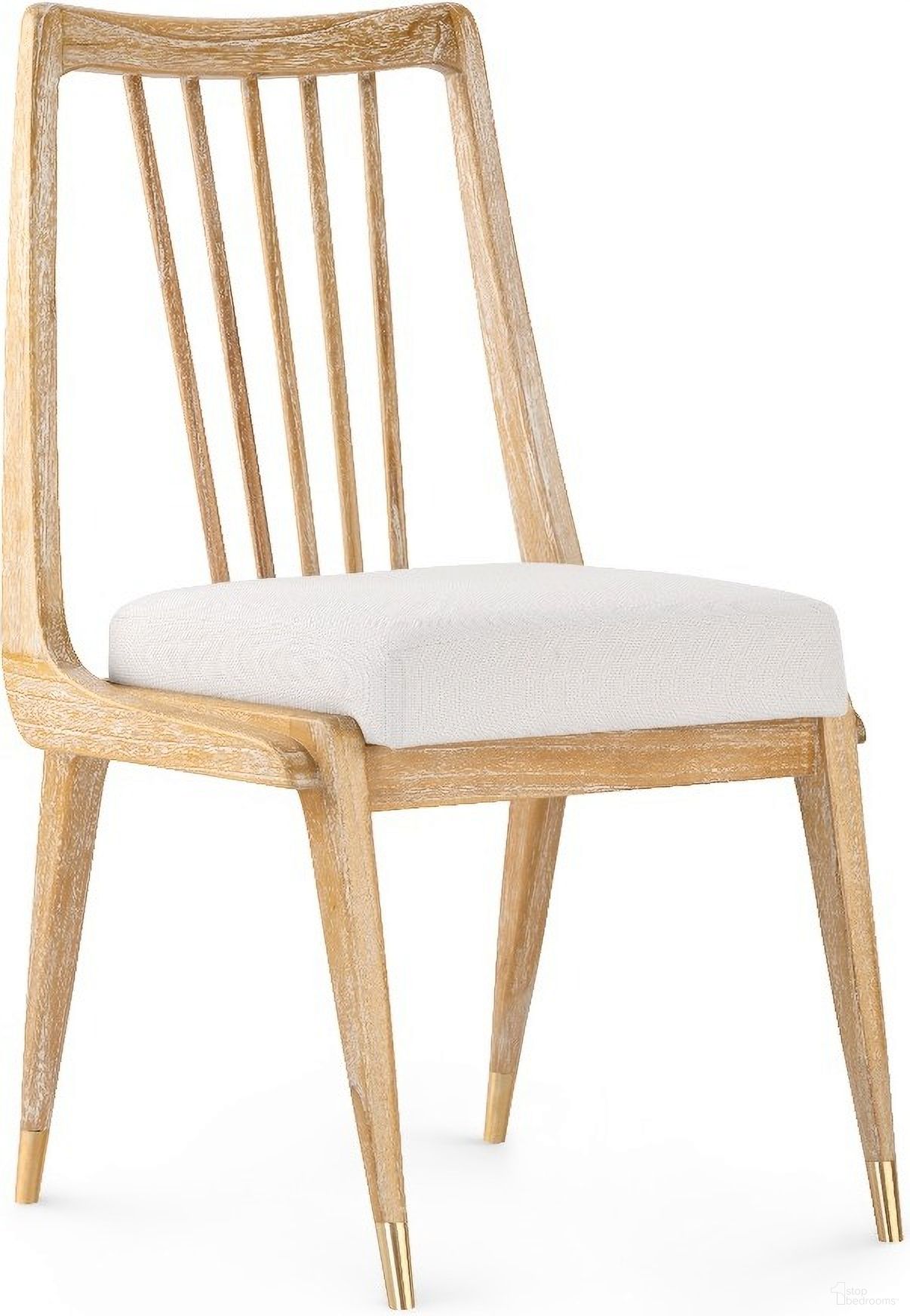 The appearance of Fiona Chair Set of 2 In Natural designed by Villa & House in the transitional interior design. This natural piece of furniture was selected by 1StopBedrooms from Fiona Collection to add a touch of cosiness and style into your home. Sku: FNA-550-98. Material: Linen. Chair Type: Side Chair.