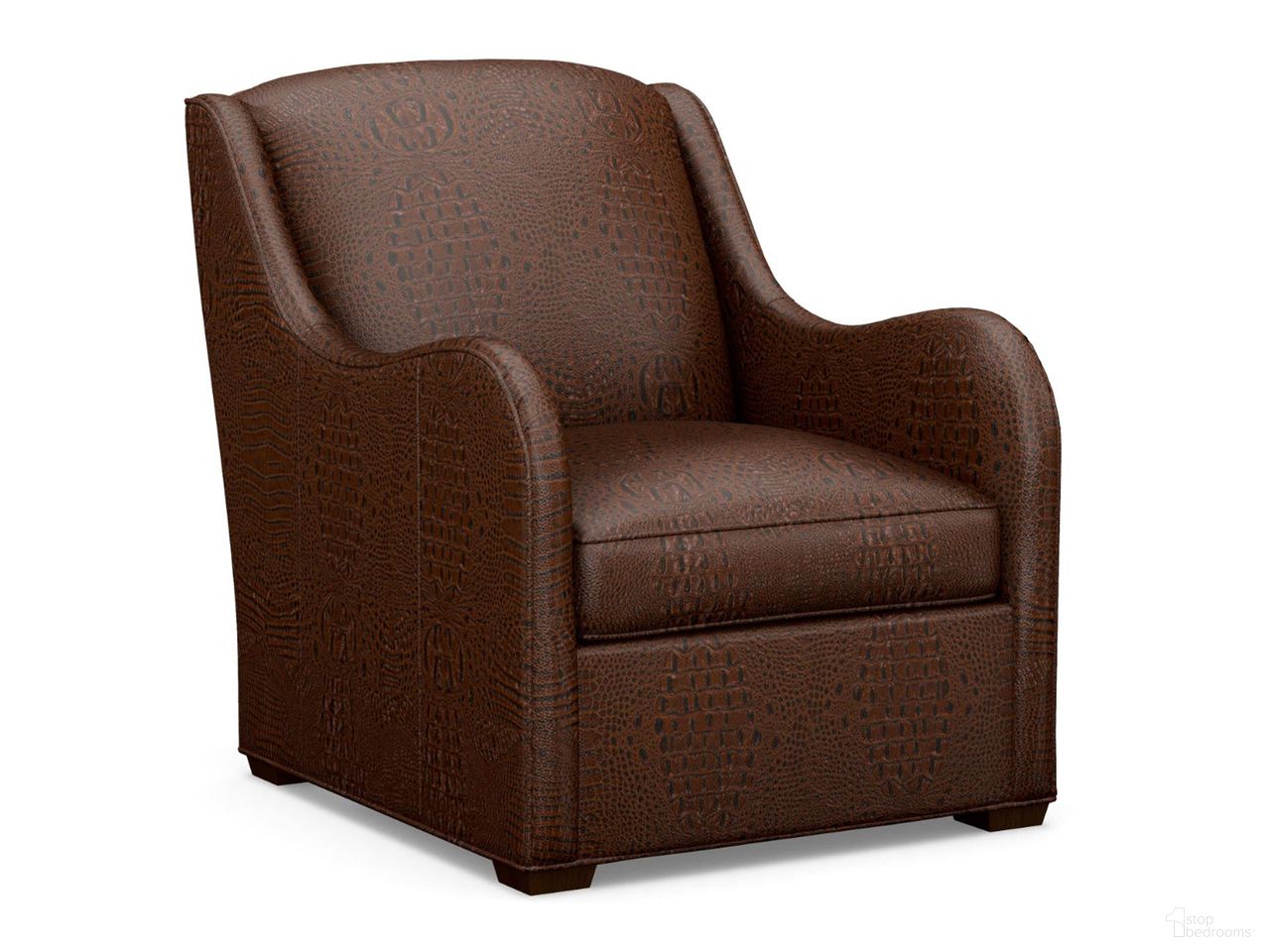 The appearance of Fiona Leather Lounge Chair designed by Lexington in the modern / contemporary interior design. This piece of furniture was selected by 1StopBedrooms from Lexington Leather Collection to add a touch of cosiness and style into your home. Sku: LL7912-11. Material: Genuine Leather.