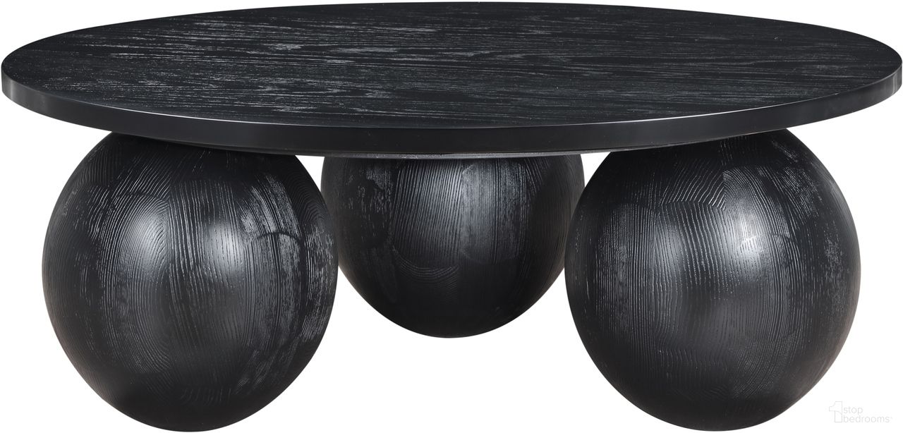 The appearance of Fitch Oak Veneer Coffee Table In Black designed by Meridian in the modern / contemporary interior design. This black piece of furniture  was selected by 1StopBedrooms from Fitch Collection to add a touch of cosiness and style into your home. Sku: 99082Black-CT. Material: Oak Veneer.