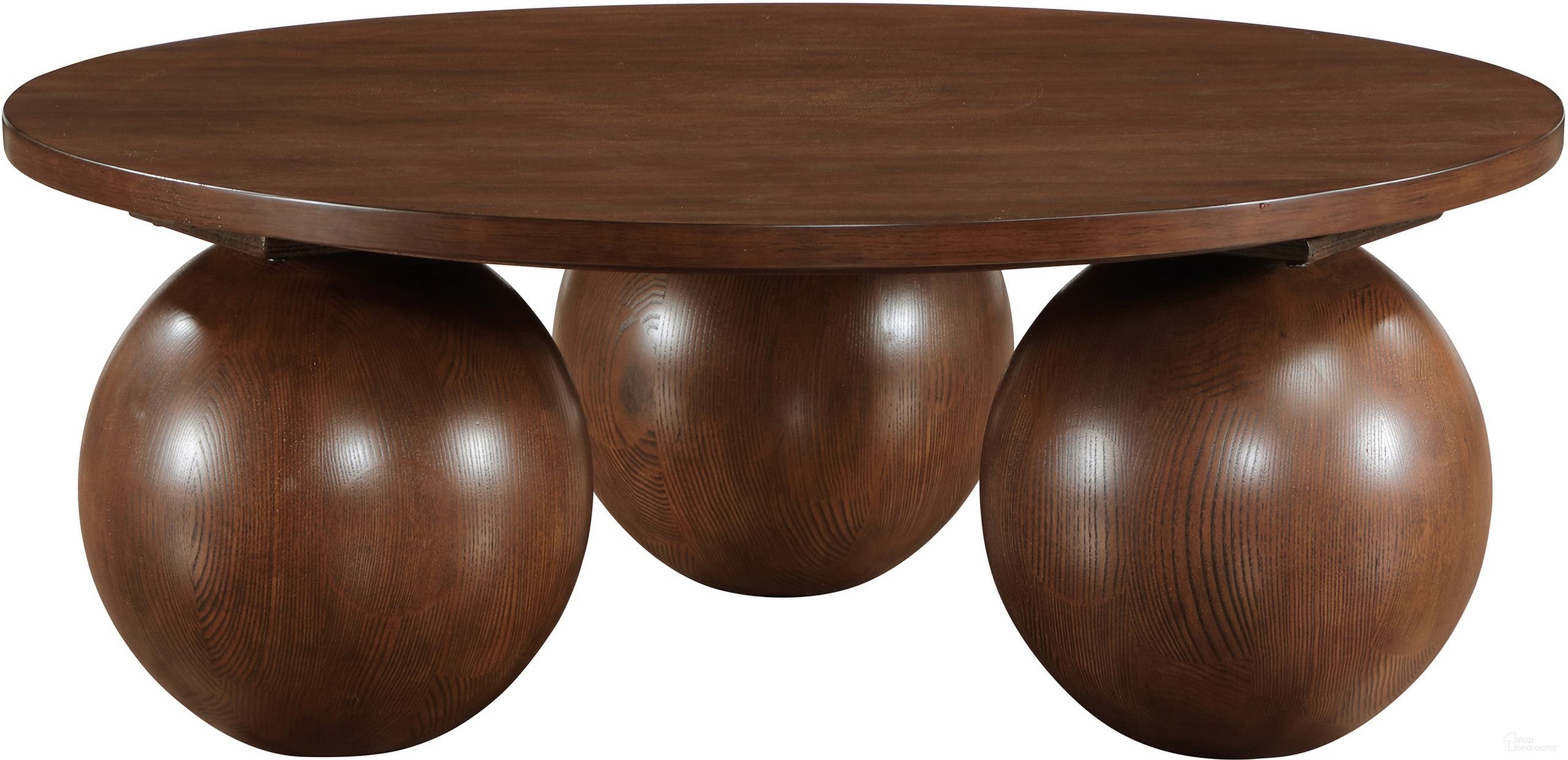 The appearance of Fitch Oak Veneer Coffee Table In Brown and Walnut designed by Meridian in the modern / contemporary interior design. This brown and walnut piece of furniture  was selected by 1StopBedrooms from Fitch Collection to add a touch of cosiness and style into your home. Sku: 99082Brown-CT. Material: Oak Veneer.