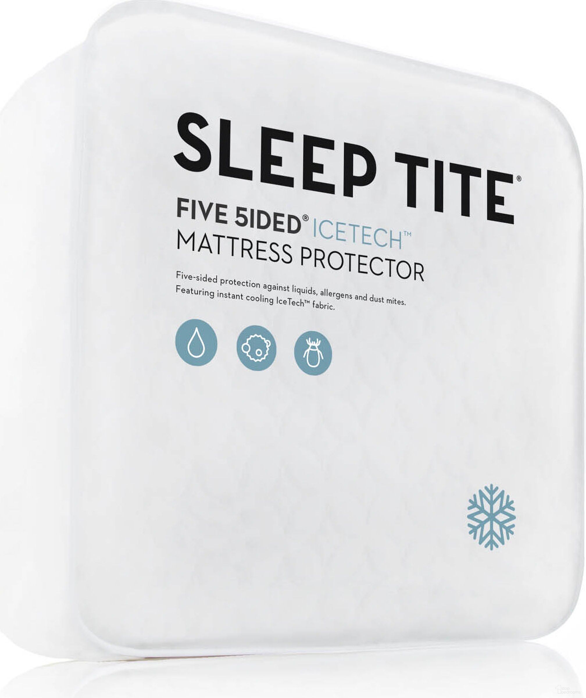 The appearance of Five 5ided IceTech Split Cal King Mattress Protector designed by Malouf in the modern / contemporary interior design. This piece of furniture was selected by 1StopBedrooms from Five 5Ided Icetech Collection to add a touch of cosiness and style into your home. Sku: SLICSC5P. Material: Fabric. Bed Size: Split California King. Mattress Size: Split California King.