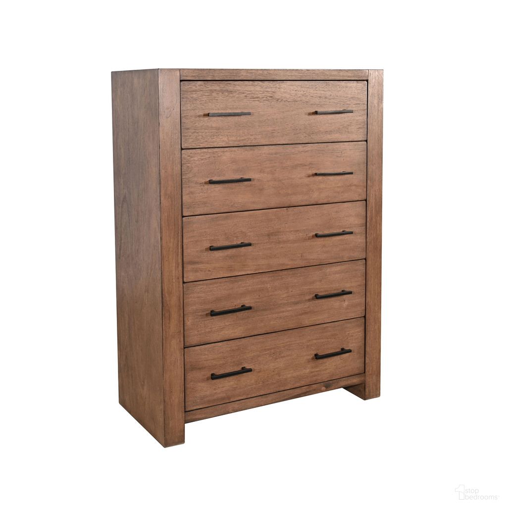 Five-Drawer Chest In Buckskin