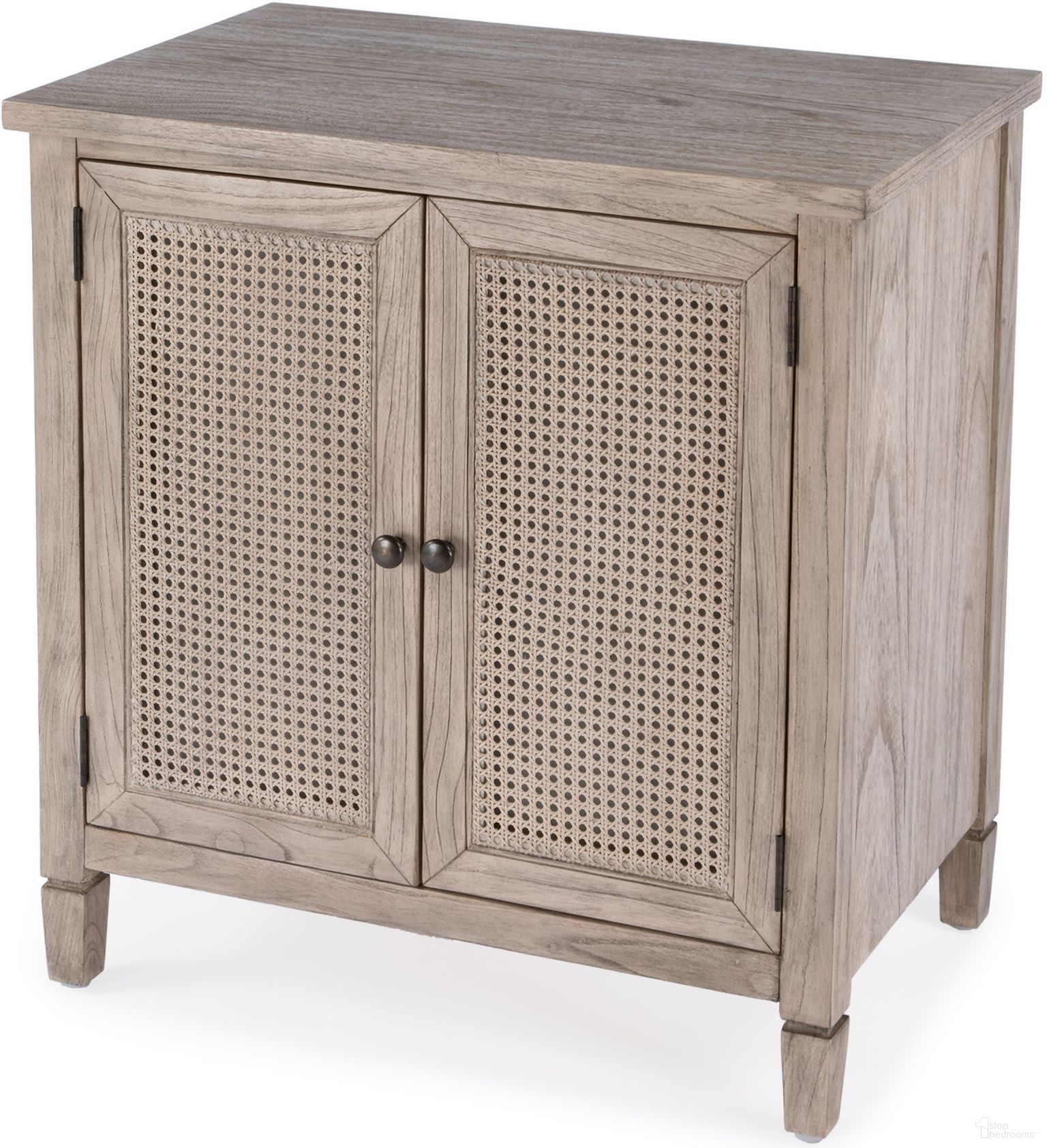 The appearance of Flagstaff 2 Door Cane Cabinet In Natural designed by Butler Specialty Company in the traditional interior design. This natural piece of furniture  was selected by 1StopBedrooms from Flagstaff Collection to add a touch of cosiness and style into your home. Sku: 5725449. Material: Wood.