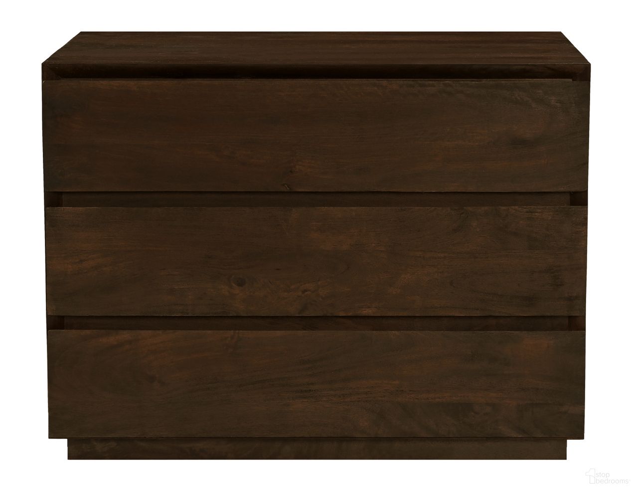 Flagstaff 3-Drawer Nightstand In Barista Brown