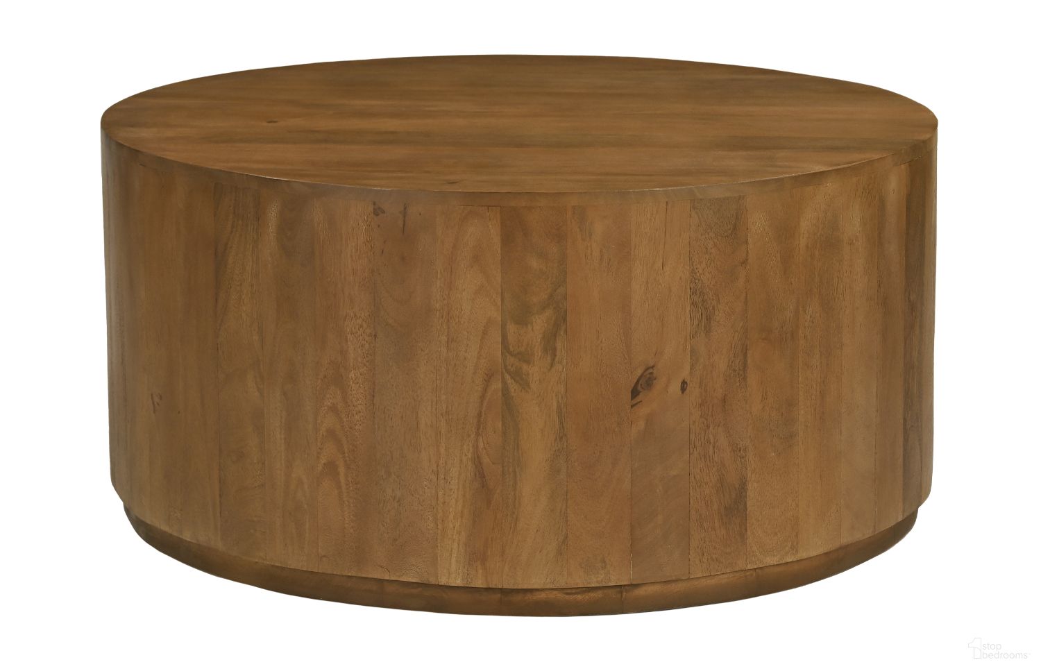 The appearance of Flagstaff Round Cocktail Table In Spice Tan designed by Moti in the modern / contemporary interior design. This tan piece of furniture was selected by 1StopBedrooms from Flagstaff Collection to add a touch of cosiness and style into your home. Sku: 77003021. Material: Wood.