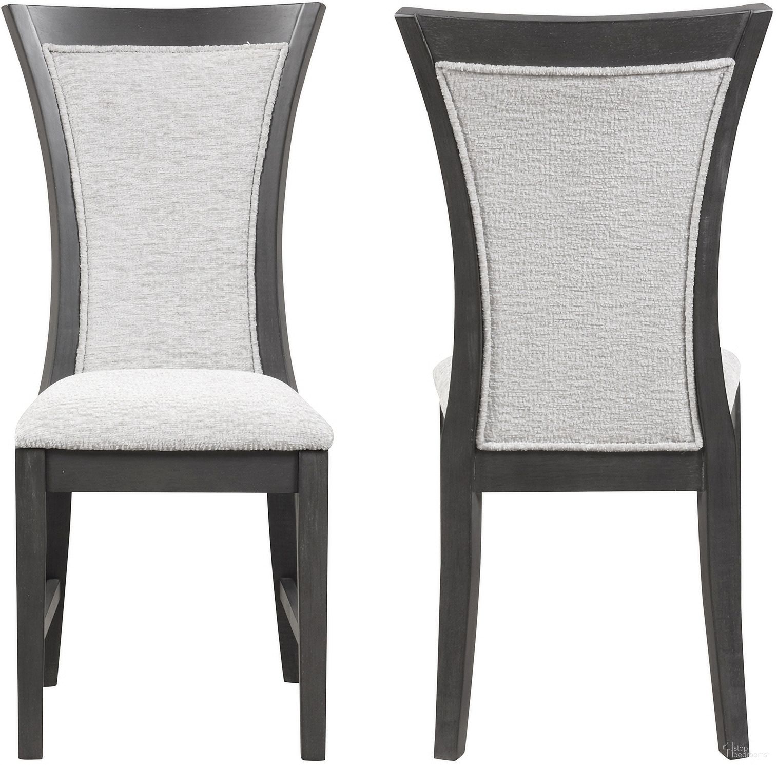 The appearance of Flair Dining Chair Set of 2 In Gray designed by New Classic in the transitional interior design. This gray piece of furniture was selected by 1StopBedrooms from Flair Collection to add a touch of cosiness and style into your home. Sku: D5524-20. Material: Wood. Chair Type: Side Chair.