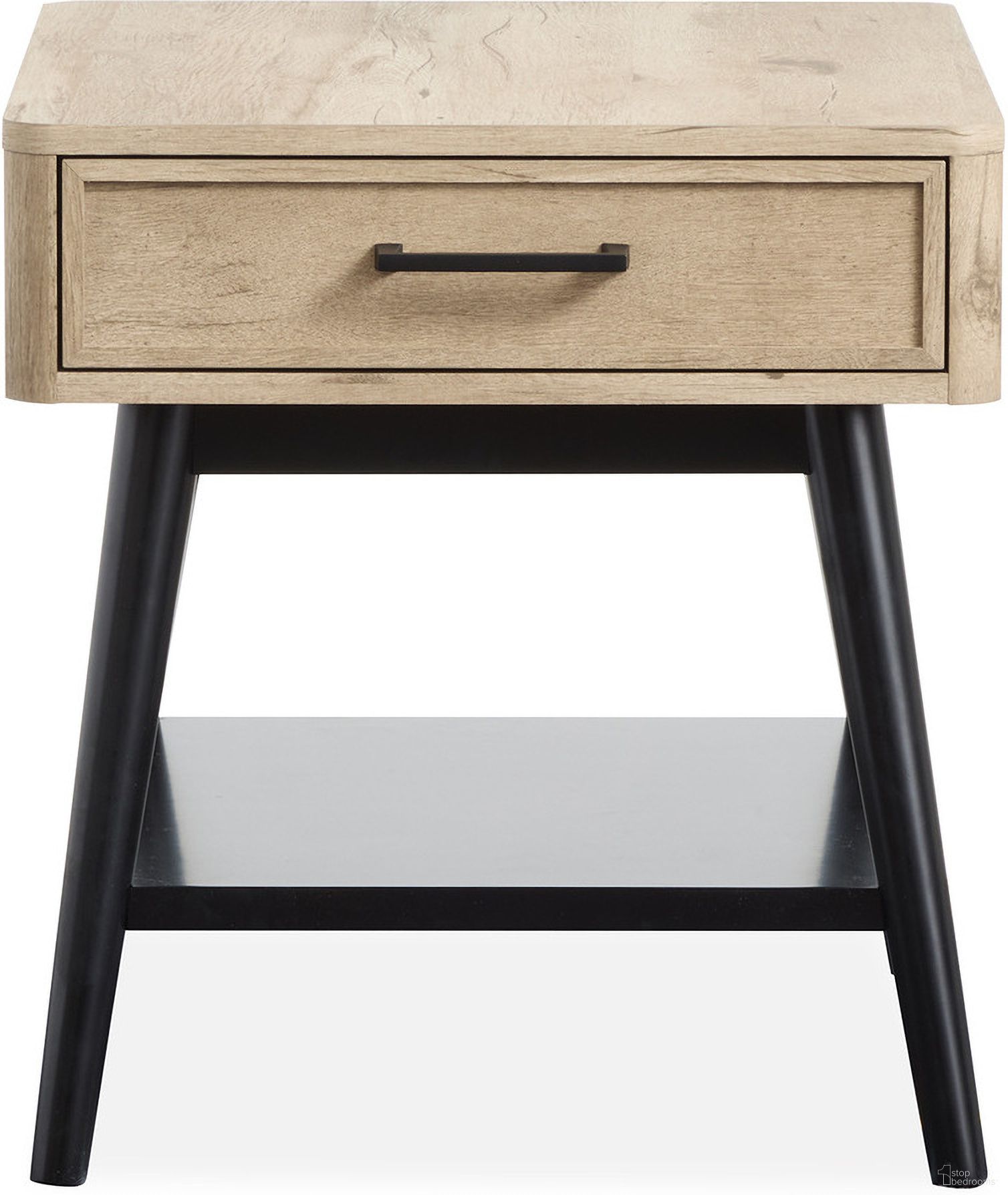 The appearance of Fletcher Rectangular End Table In Driftwood designed by Magnussen in the modern / contemporary interior design. This driftwood piece of furniture was selected by 1StopBedrooms from Fletcher Collection to add a touch of cosiness and style into your home. Sku: T5864-03. Material: Laminate.