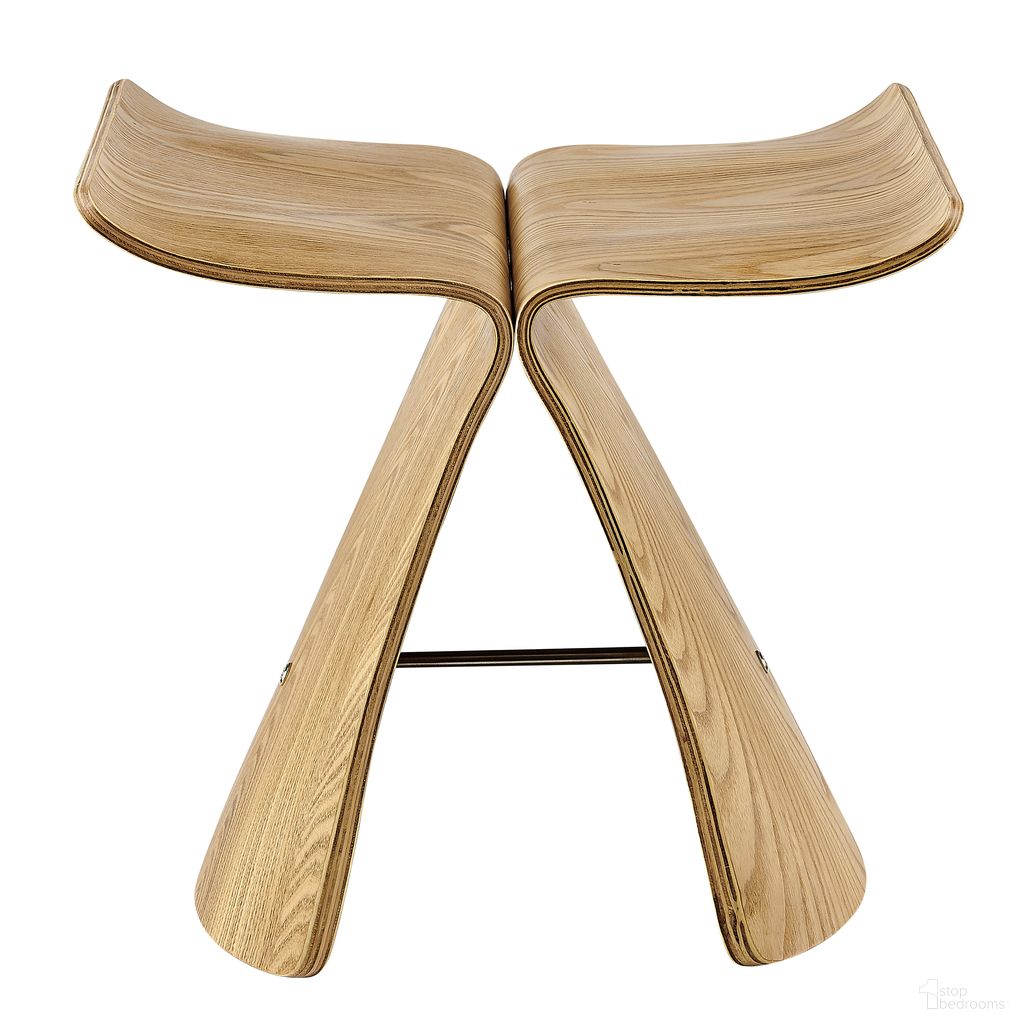Fleur 17 Inch Side Table In Natural