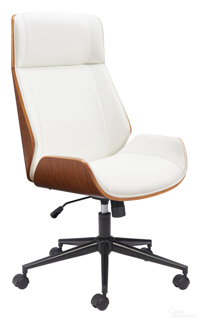 Flex High Back Office Chair In White