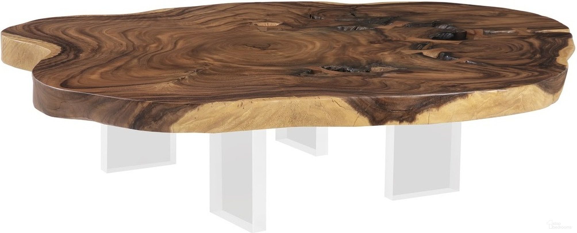 The appearance of Floating Coffee Table with Acrylic Legs In Natural Wood designed by Phillips Collection in the modern / contemporary interior design. This natural wood piece of furniture was selected by 1StopBedrooms from to add a touch of cosiness and style into your home. Sku: TH103469. Material: Wood.