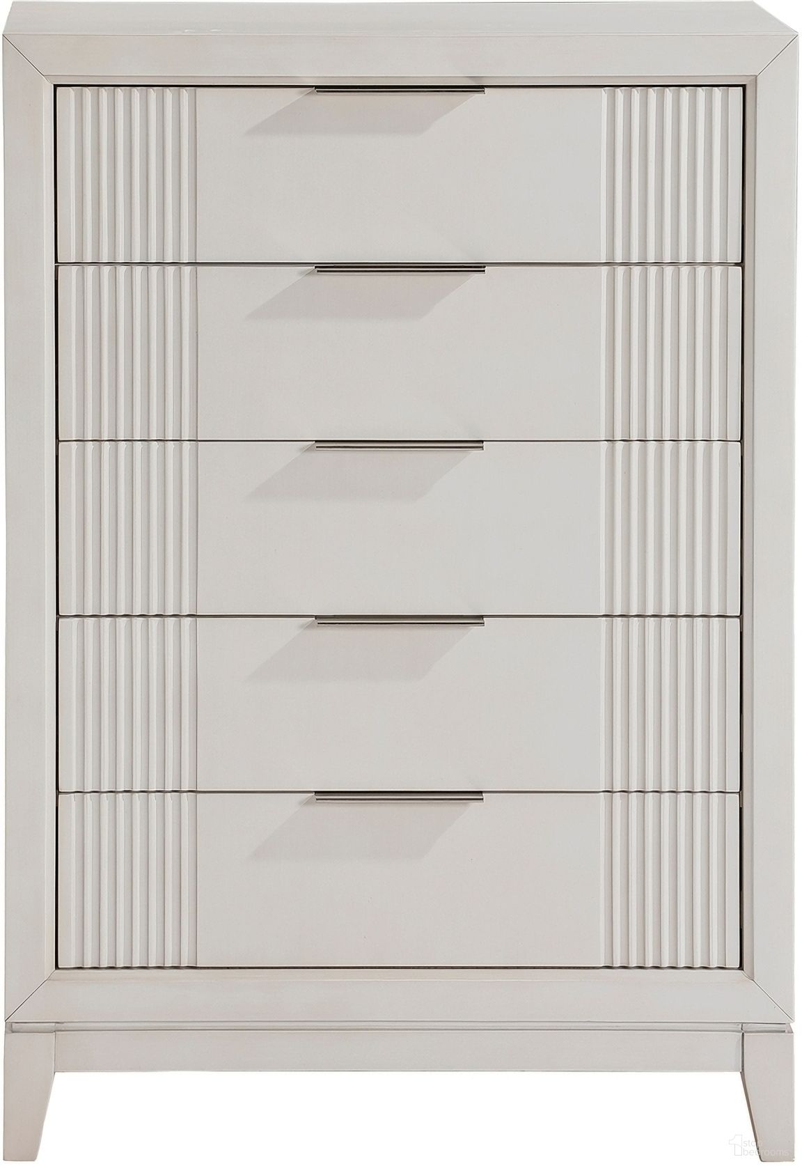 The appearance of Florence Chest In White designed by Homelegance in the modern / contemporary interior design. This white piece of furniture was selected by 1StopBedrooms from Florence Collection to add a touch of cosiness and style into your home. Sku: 1326-9. Material: Wood.
