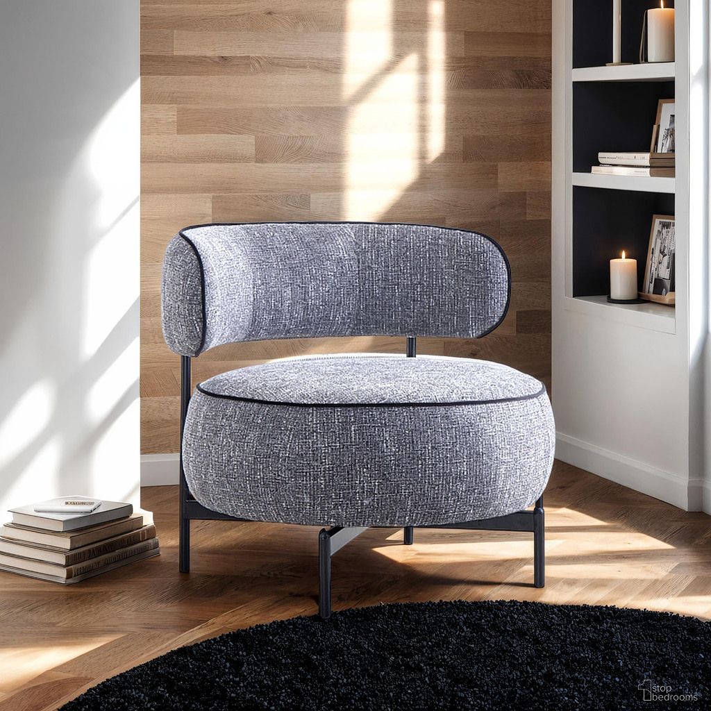 The appearance of Florens Swivel Chair In Dark Gray designed by Furniture of America in the modern / contemporary interior design. This dark gray piece of furniture was selected by 1StopBedrooms from Florens Collection to add a touch of cosiness and style into your home. Sku: FM-AC8015DG. Material: Fabric.