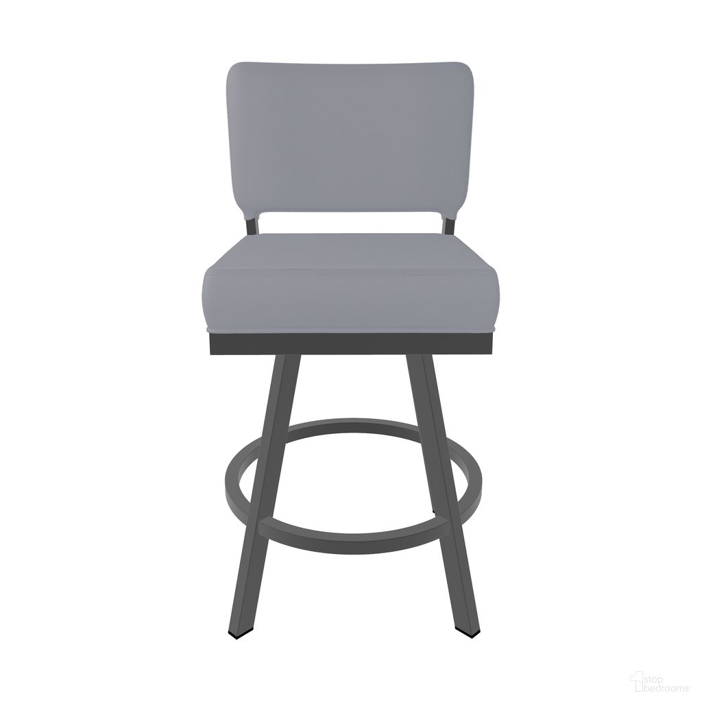 The appearance of Florida 26 Inch Counter Height Swivel Stool In Firestone Grey and Charcoal Gray designed by Wesley Allen in the transitional interior design. This firestone grey/charcoal gray piece of furniture  was selected by 1StopBedrooms from Florida Collection to add a touch of cosiness and style into your home. Sku: B505H26-S-PTR-DST. Material: Metal.