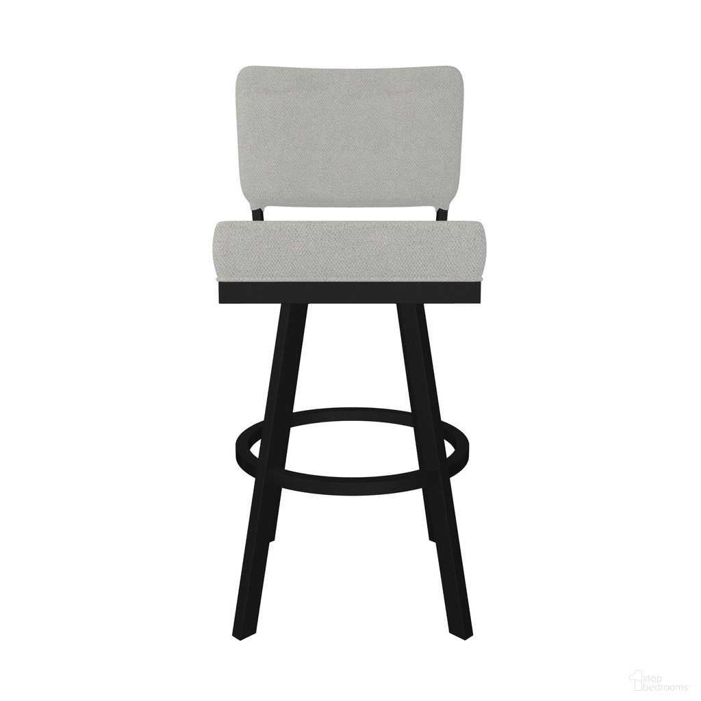 The appearance of Florida 30 Inch Bar Height Swivel Stool In Sable Onyx and Irish Mist designed by Wesley Allen in the transitional interior design. This sable onyx/irish mist piece of furniture was selected by 1StopBedrooms from Florida Collection to add a touch of cosiness and style into your home. Sku: B505H30-S-MB-FM. Material: Metal.