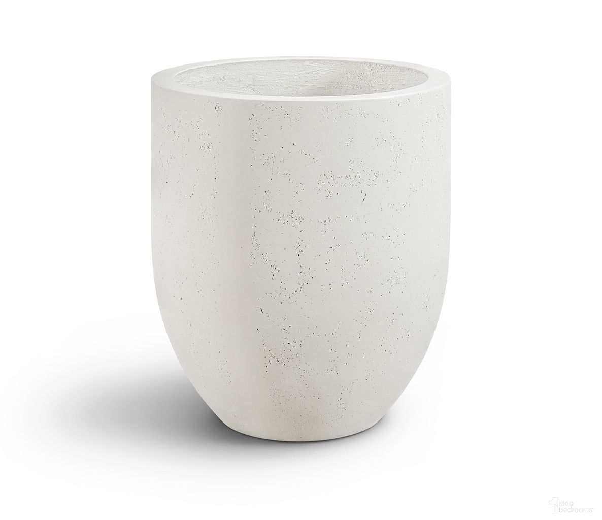 Florique Concrete Planter In Cream