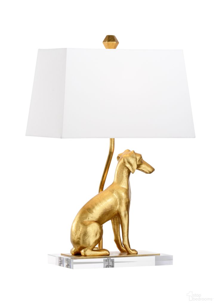 The appearance of Flossie Lamp - Right In Gold designed by Chelsea House in the modern / contemporary interior design. This gold piece of furniture  was selected by 1StopBedrooms from Claire Bell Collection to add a touch of cosiness and style into your home. Sku: 69351. Material: Composite.