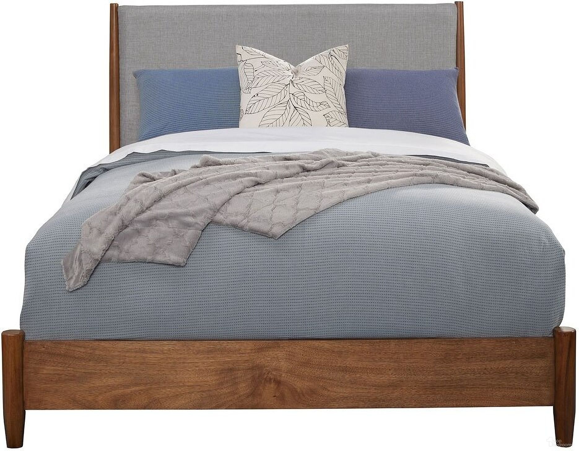 The appearance of Flynn Two Tone Standard King Panel Bed In Chestnut and Grey designed by Alpine in the transitional interior design. This chestnut/grey piece of furniture  was selected by 1StopBedrooms from Flynn Collection to add a touch of cosiness and style into your home. Sku: 999-07EK. Bed Type: Panel Bed. Bed Size: King. Material: Mahogany.
