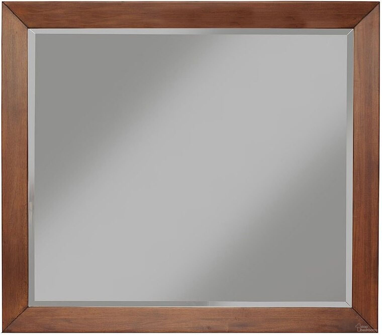The appearance of Flynn Two Tone Mirror In Chestnut and White designed by Alpine in the transitional interior design. This chestnut/white piece of furniture was selected by 1StopBedrooms from Flynn Collection to add a touch of cosiness and style into your home. Sku: 999-06. Material: Mahogany.