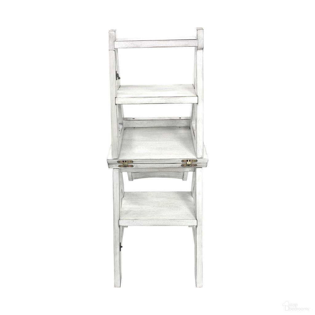 The appearance of Folding Library Chair In Antique White designed by Carolina Living in the rustic / southwestern interior design. This antique white piece of furniture was selected by 1StopBedrooms from to add a touch of cosiness and style into your home. Sku: 1617-AW. Material: Rubberwood.