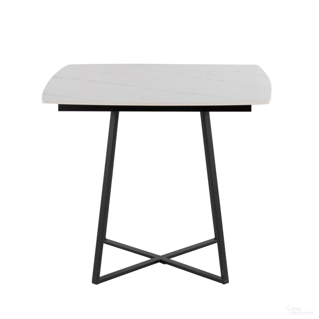 Folia Dinette Table In Black and White