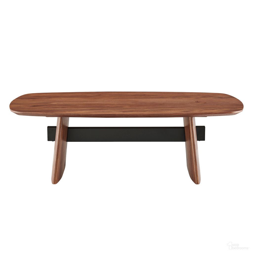 The appearance of Folke 51 Inch Coffee Table In Walnut designed by Euro Style in the modern / contemporary interior design. This walnut piece of furniture was selected by 1StopBedrooms from Folke Collection to add a touch of cosiness and style into your home. Sku: 19732WAL-A;19732WAL-B. Material: MDF.