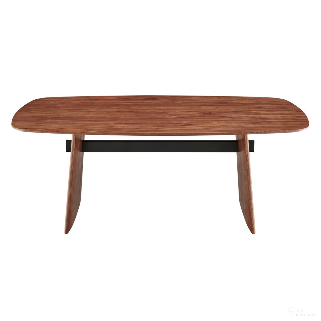 The appearance of Folke 79 Inch Table In Walnut designed by Euro Style in the modern / contemporary interior design. This walnut piece of furniture was selected by 1StopBedrooms from Folke Collection to add a touch of cosiness and style into your home. Sku: 19730WAL-A;19730WAL-B. Table Base Style: Double Pedestal. Material: MDF. Table Top Shape: Rectangular. Size: 40" x 79".