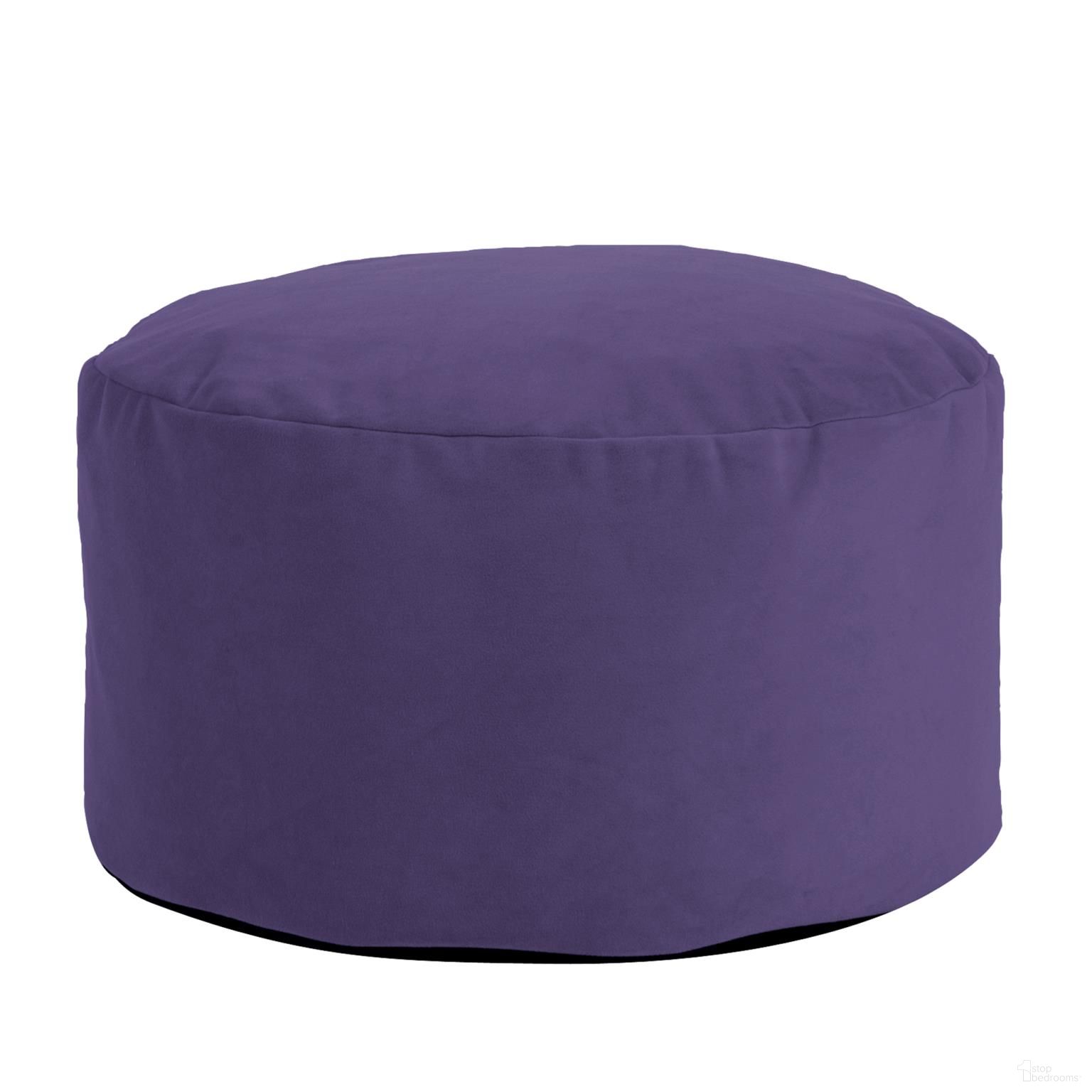 The appearance of Foot Pouf Bella In Eggplant designed by Howard Elliott in the modern / contemporary interior design. This eggplant piece of furniture was selected by 1StopBedrooms from Bella Collection to add a touch of cosiness and style into your home. Sku: 871-223. Material: Polyester.
