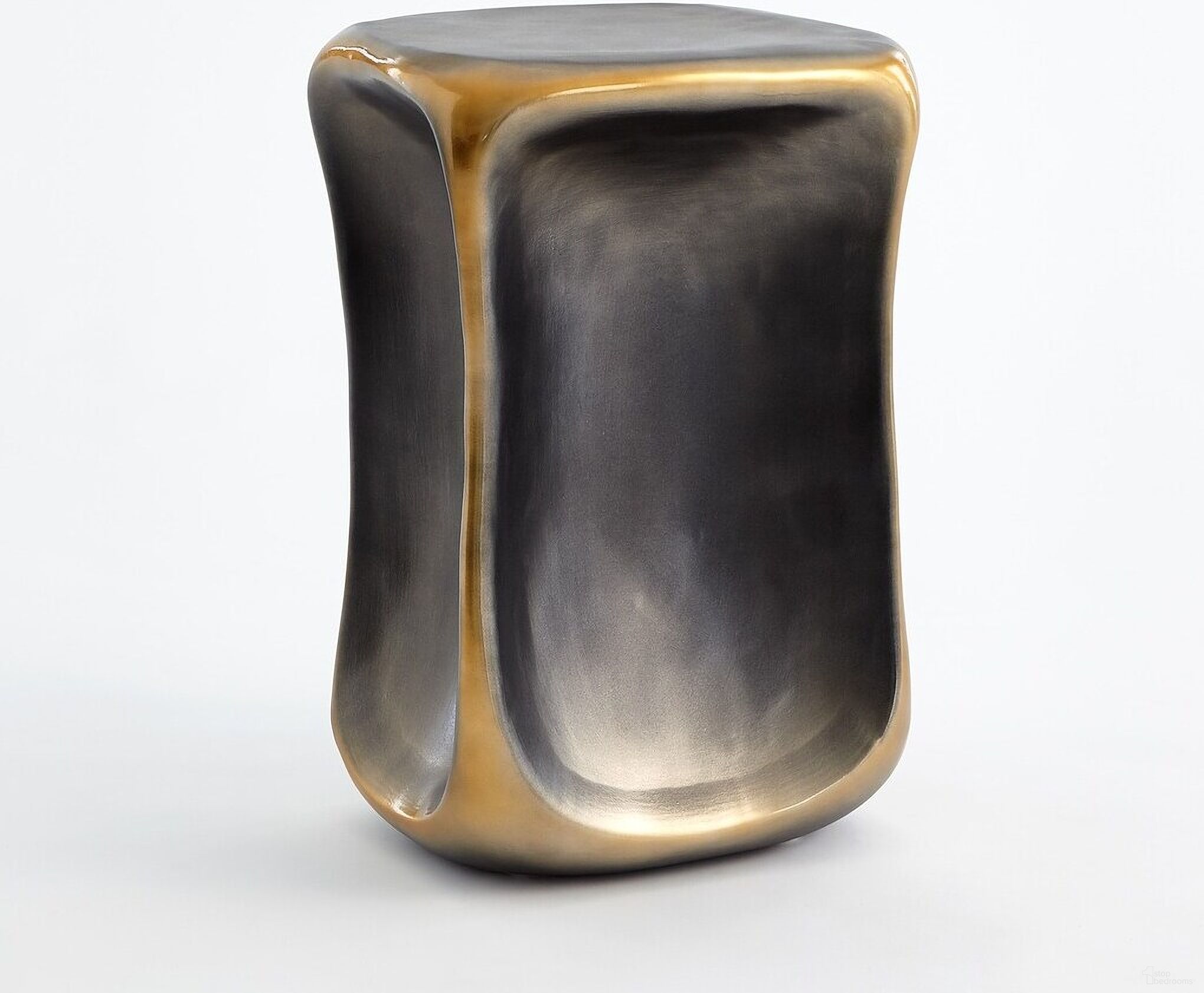 Formation Large Accent Table In Black and Gold