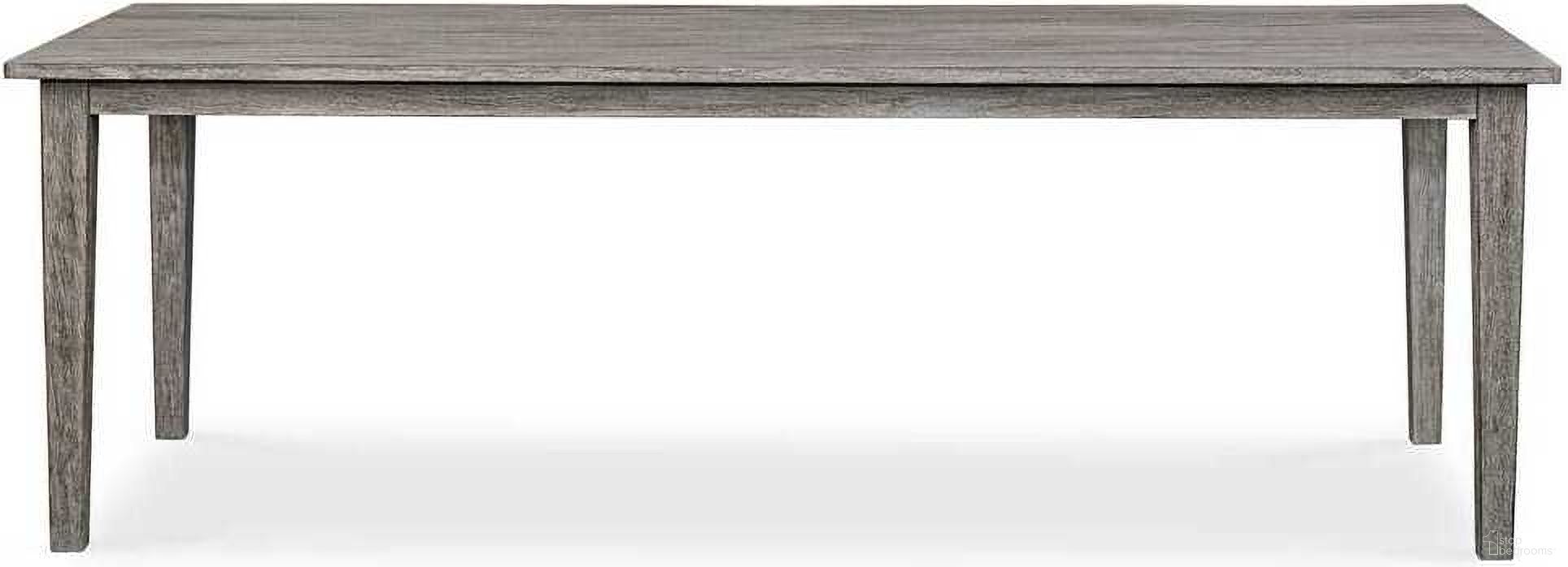The appearance of Forsyth Outdoor Dining Table In Gray designed by Uttermost in the modern / contemporary interior design. This gray piece of furniture was selected by 1StopBedrooms from Forsyth Collection to add a touch of cosiness and style into your home. Sku: 50192. Table Base Style: Legs. Material: Wood. Table Top Shape: Rectangular.