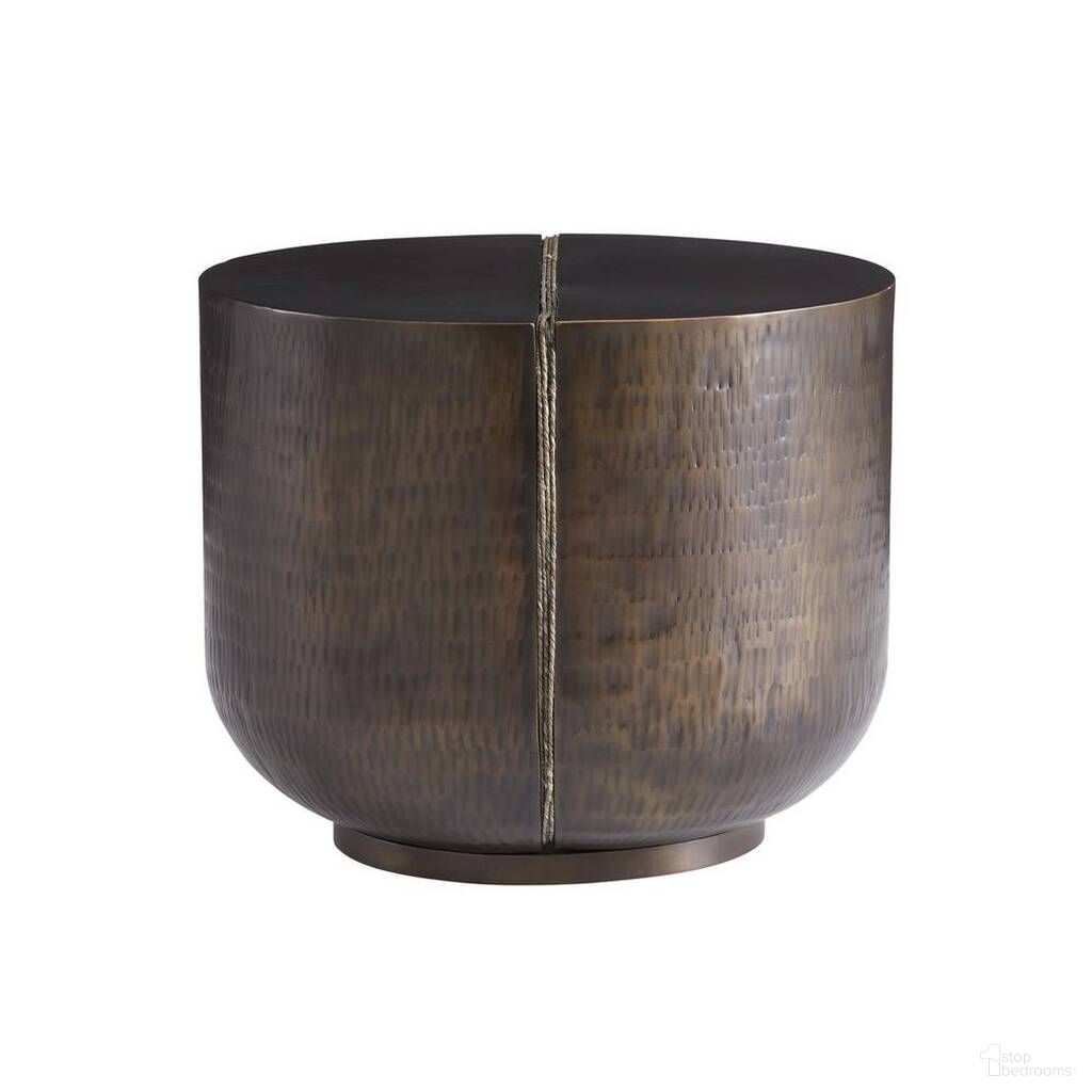 The appearance of Fosser End Table In Antique Bronze designed by Arteriors in the industrial interior design. This antique bronze piece of furniture  was selected by 1StopBedrooms from Fosser Collection to add a touch of cosiness and style into your home. Sku: FEI26. Material: Iron.
