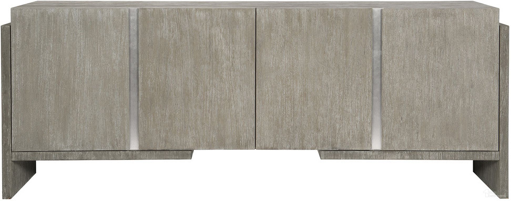 The appearance of Foundations 4-Door Buffet designed by Bernhardt in the modern / contemporary interior design. This dark shale/light shale piece of furniture  was selected by 1StopBedrooms from Foundations Collection to add a touch of cosiness and style into your home. Sku: 306131. Material: Wood.