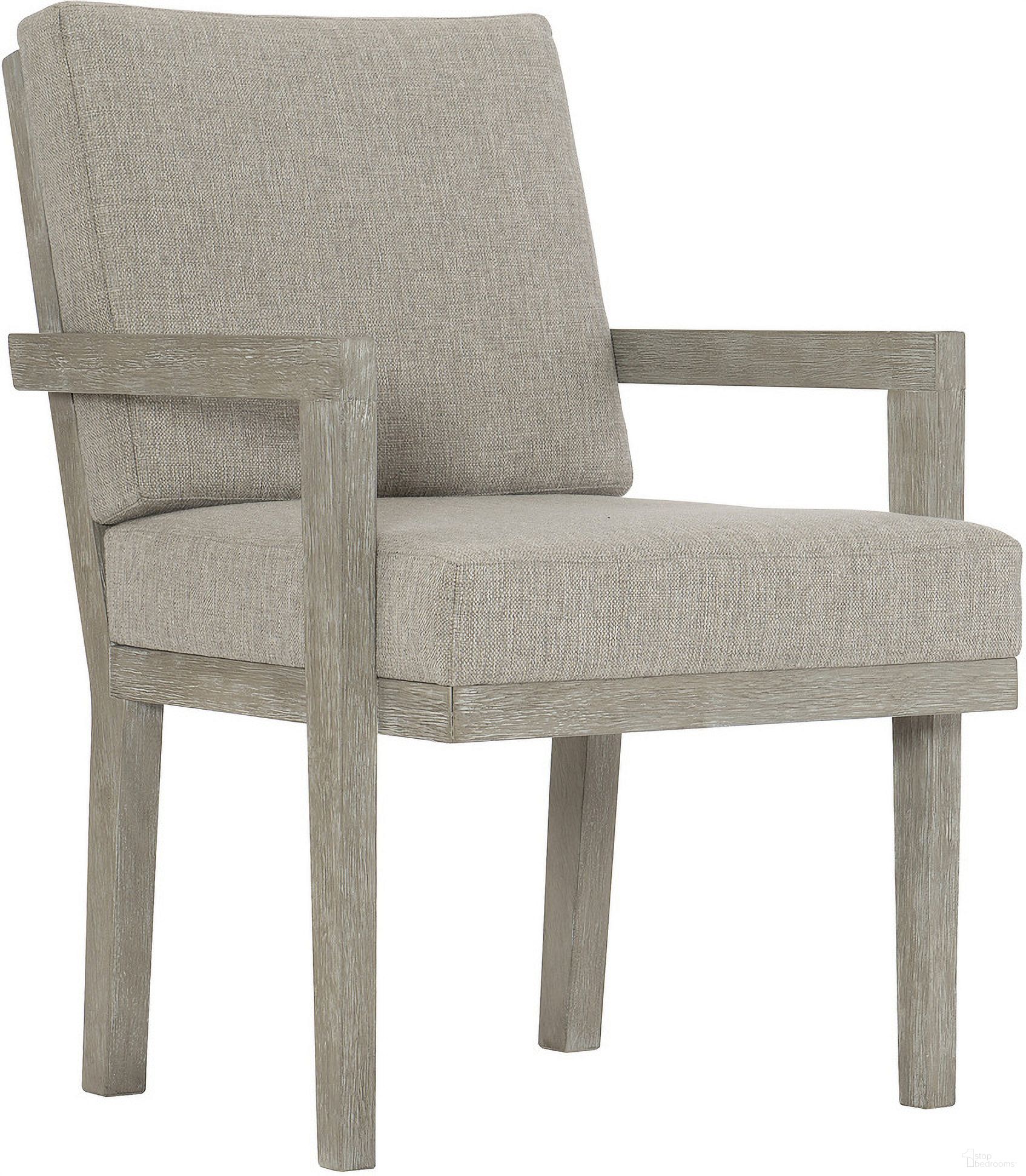 The appearance of Foundations Arm Chair designed by Bernhardt in the modern / contemporary interior design. This beige piece of furniture  was selected by 1StopBedrooms from Foundations Collection to add a touch of cosiness and style into your home. Sku: 306548. Material: Fabric. Chair Type: Arm Chair.