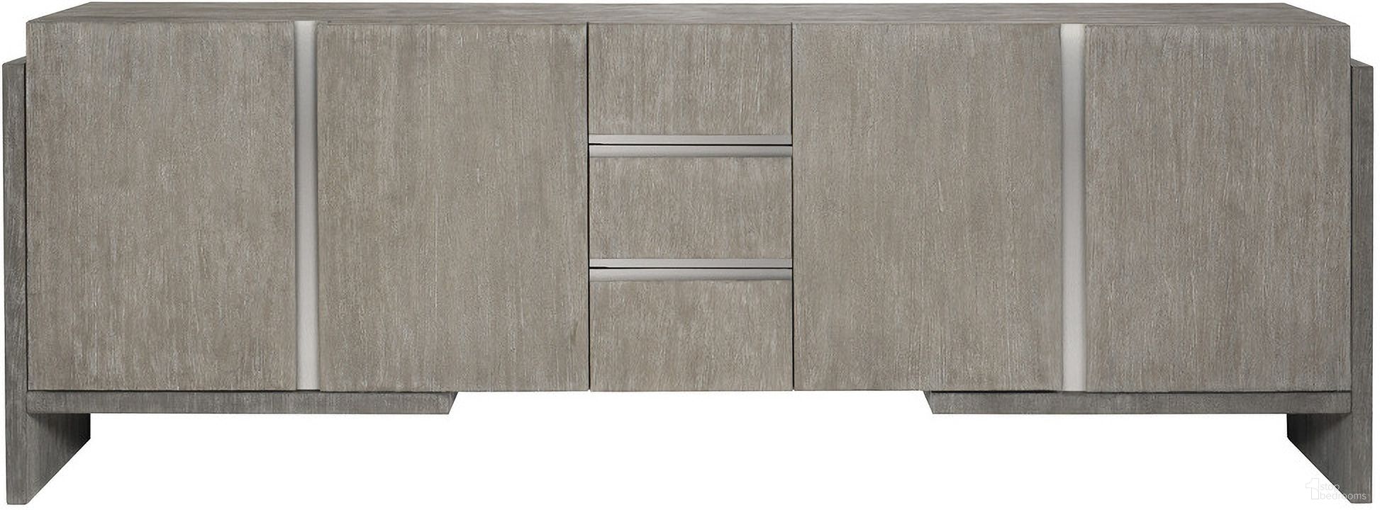 The appearance of Foundations Entertainment Credenza designed by Bernhardt in the modern / contemporary interior design. This dark shale/light shale piece of furniture was selected by 1StopBedrooms from Foundations Collection to add a touch of cosiness and style into your home. Sku: 306890. Material: Wood.