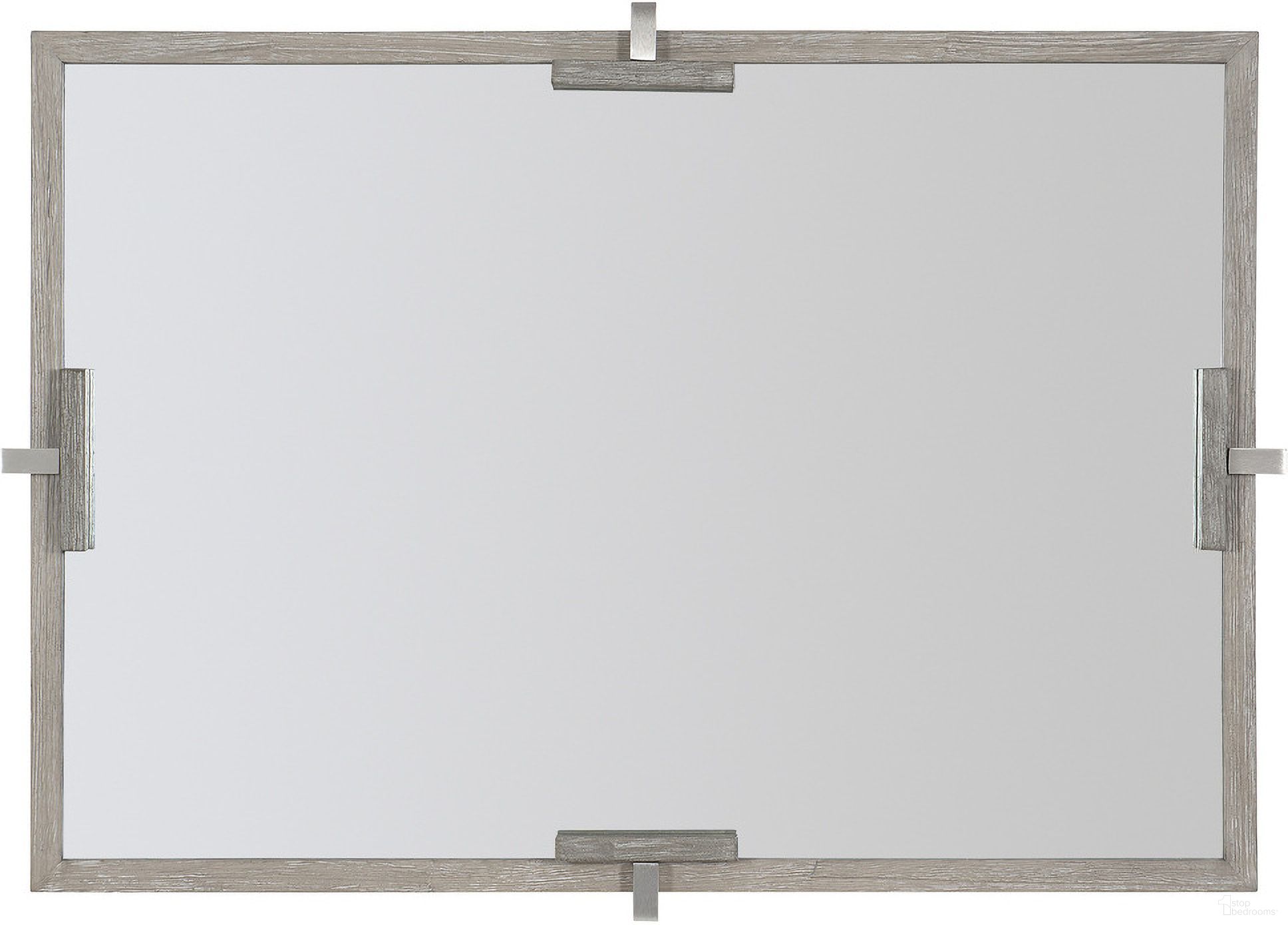 The appearance of Foundations Mirror designed by Bernhardt in the modern / contemporary interior design. This dark shale/light shale piece of furniture  was selected by 1StopBedrooms from Foundations Collection to add a touch of cosiness and style into your home. Sku: 306331. Material: Wood.