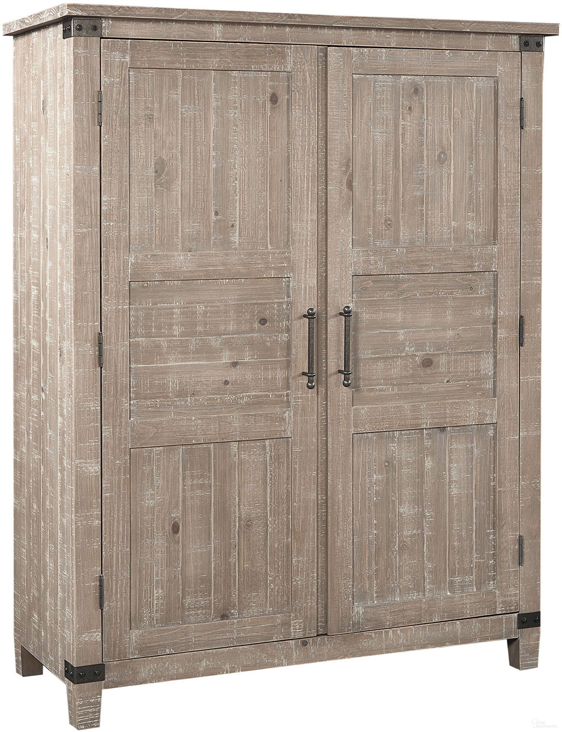 The appearance of Foundry Door Chest In Weathered Stone designed by Aspenhome in the country / farmhouse interior design. This weathered stone piece of furniture was selected by 1StopBedrooms from Foundry Collection to add a touch of cosiness and style into your home. Sku: I349-457-WST. Material: Wood.