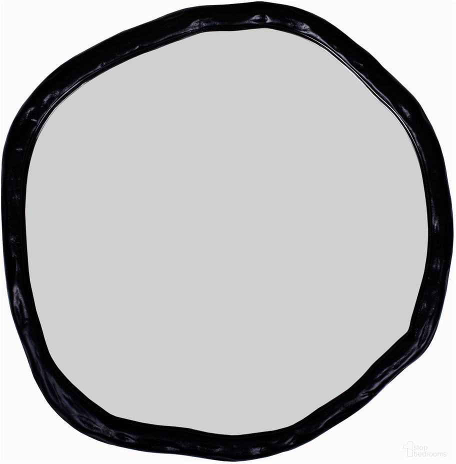 The appearance of Foundry Small Mirror In Black designed by Moes Home in the modern / contemporary interior design. This black piece of furniture was selected by 1StopBedrooms from Foundry Collection to add a touch of cosiness and style into your home. Sku: FI-1099-02. Material: Aluminum.