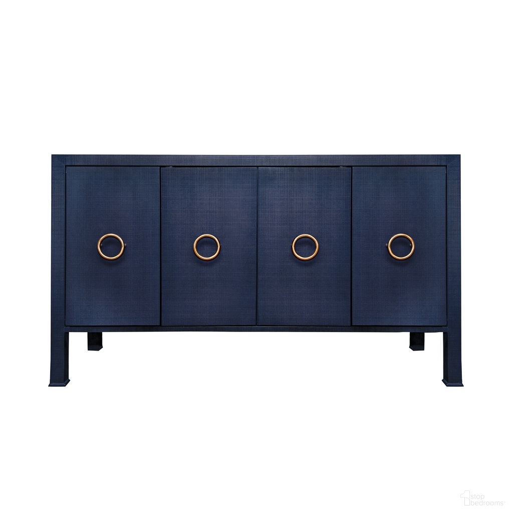 Four Door Buffet In Blue