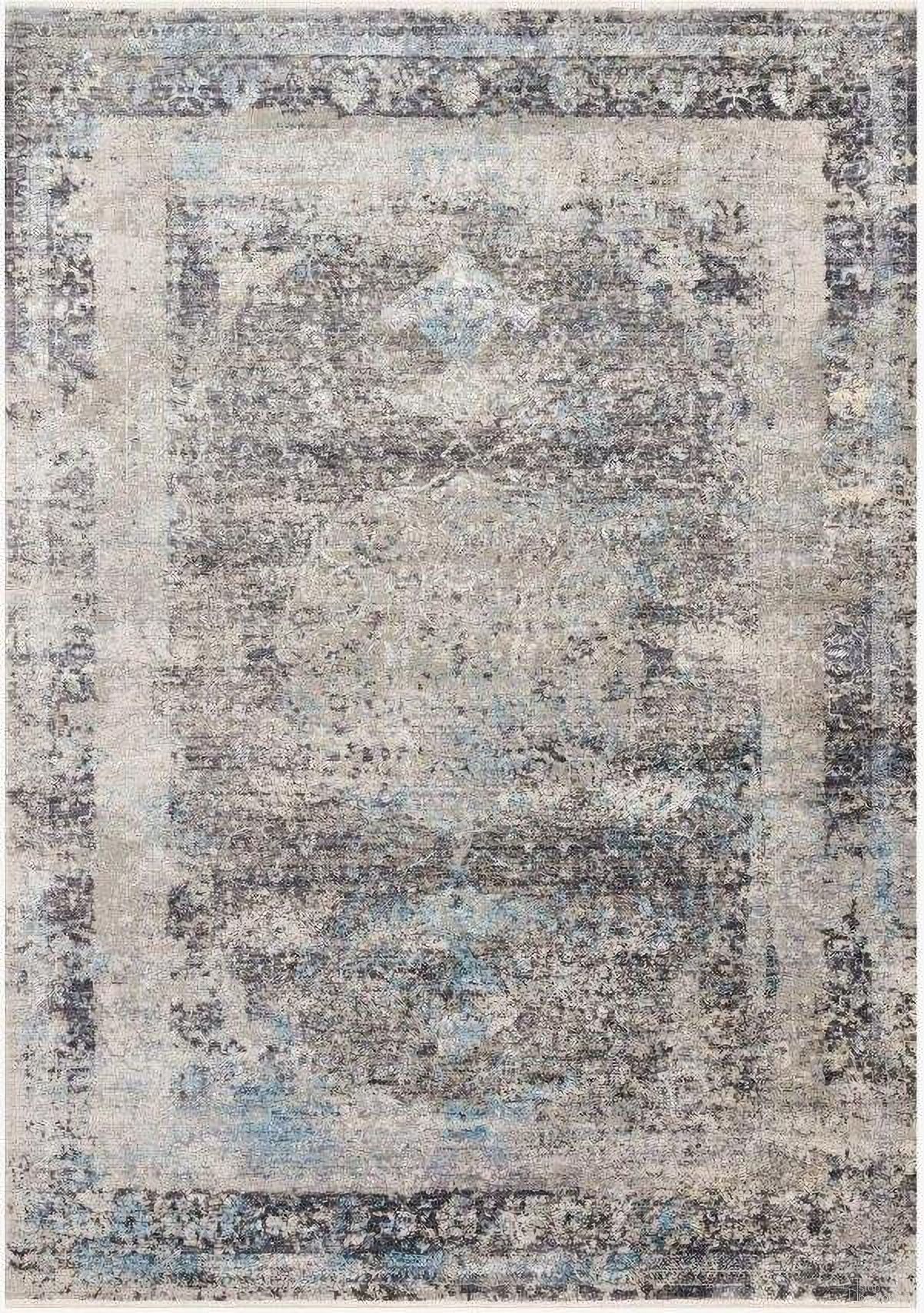 Franca Charcoal/Sky 2'3" x 4' Rug