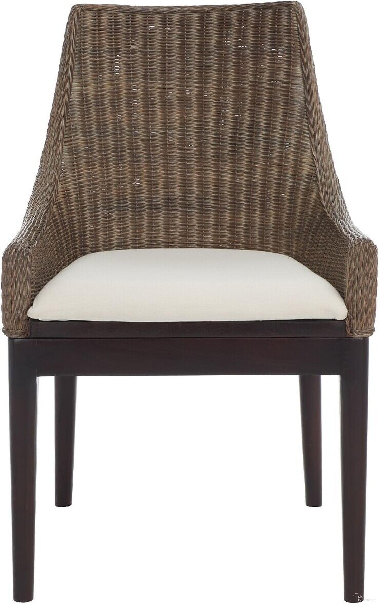 The appearance of Franco Brown Rattan Sloping Chair designed by Safavieh in the transitional interior design. This brown piece of furniture was selected by 1StopBedrooms from Safavieh SEA Collection to add a touch of cosiness and style into your home. Sku: SEA4000A. Material: Mahogany.